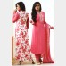 Classical Indian Shalwar Kameez with new style in soft georgette with beautiful embroidery in back side